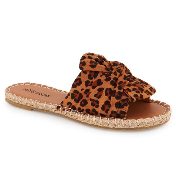 Olivia Miller Womens OHM9851 Slipper Fashion Slide Sandals Brown - Picture 1 of 9